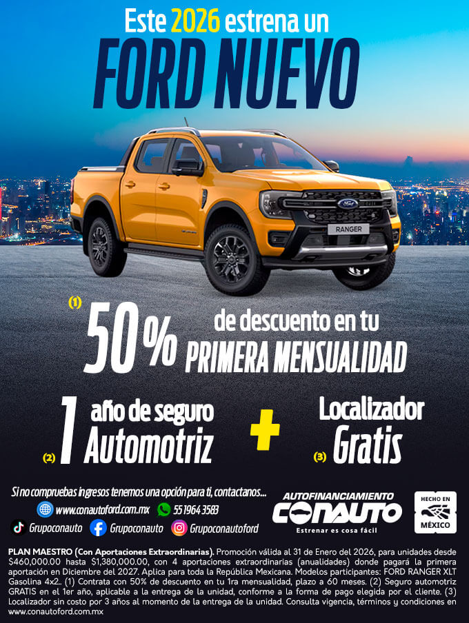 Este 2026 estrena un Ford Nuevo